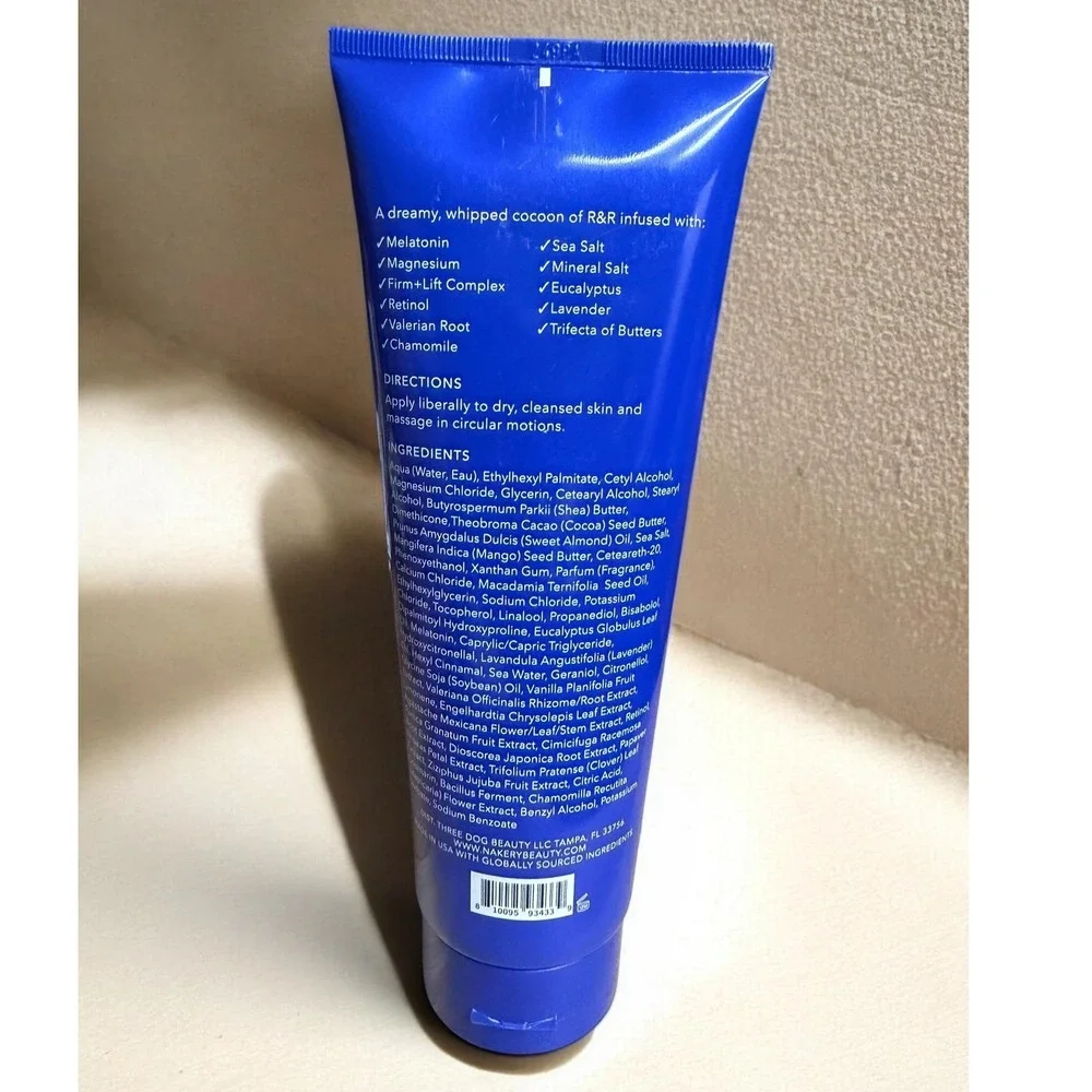 Nakery Beauty - SkinRecovery Relax + Repair Body‎ Balm Melatonin Magnesium 8.4oz
